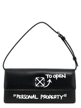 Off White Jitney 1.0 Shoulder Bag White/black