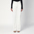 Off White White cotton denim straight-leg jeans White