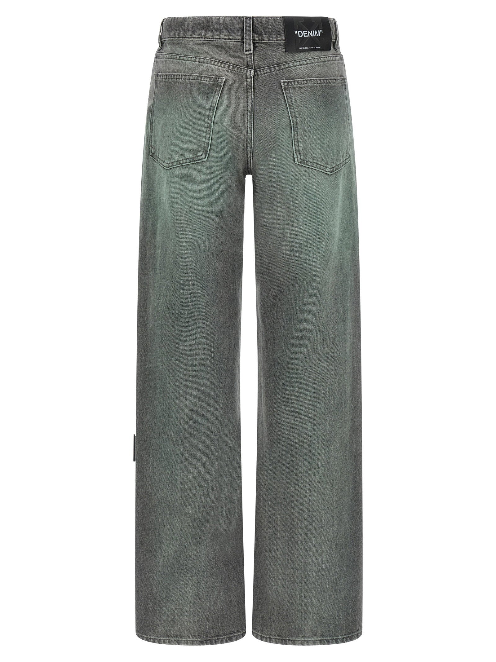 Off White Spray Susy Jeans Gray