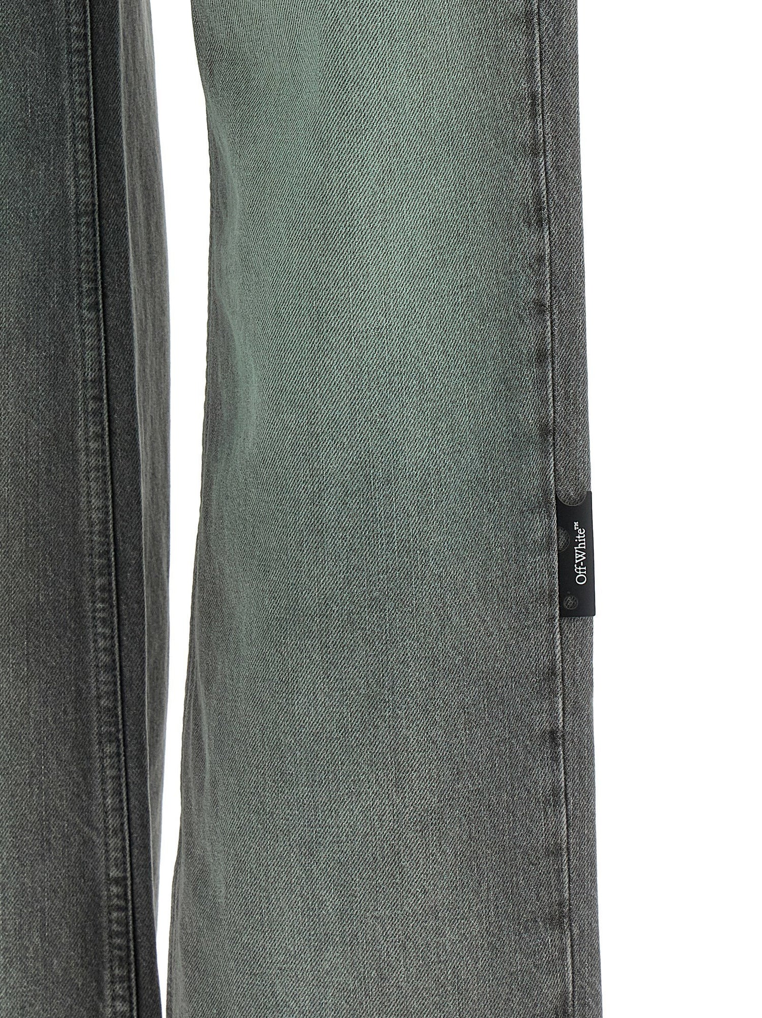 Off White Spray Susy Jeans Gray