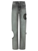 Off White Spray New Meteor Jeans Gray