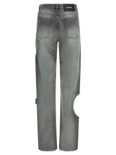 Off White Spray New Meteor Jeans Gray