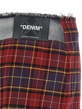 Off White Patchwork Skirt Multicolor