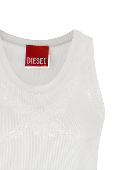 Diesel X Tinder Pr-t-anki-lace-r Tank Top White