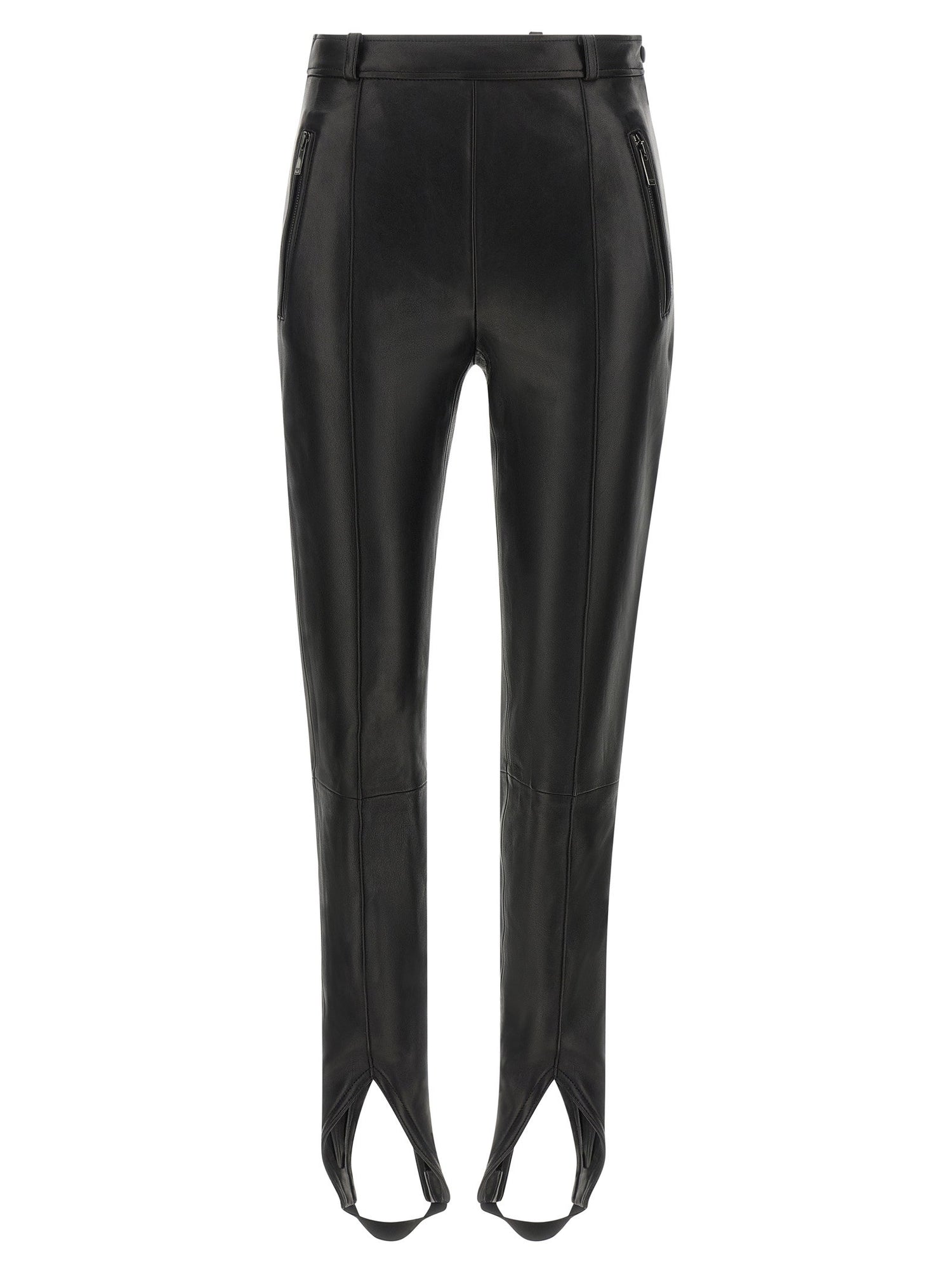 Balmain Leather Fuseau Black  