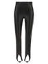 Balmain Leather Fuseau Black  