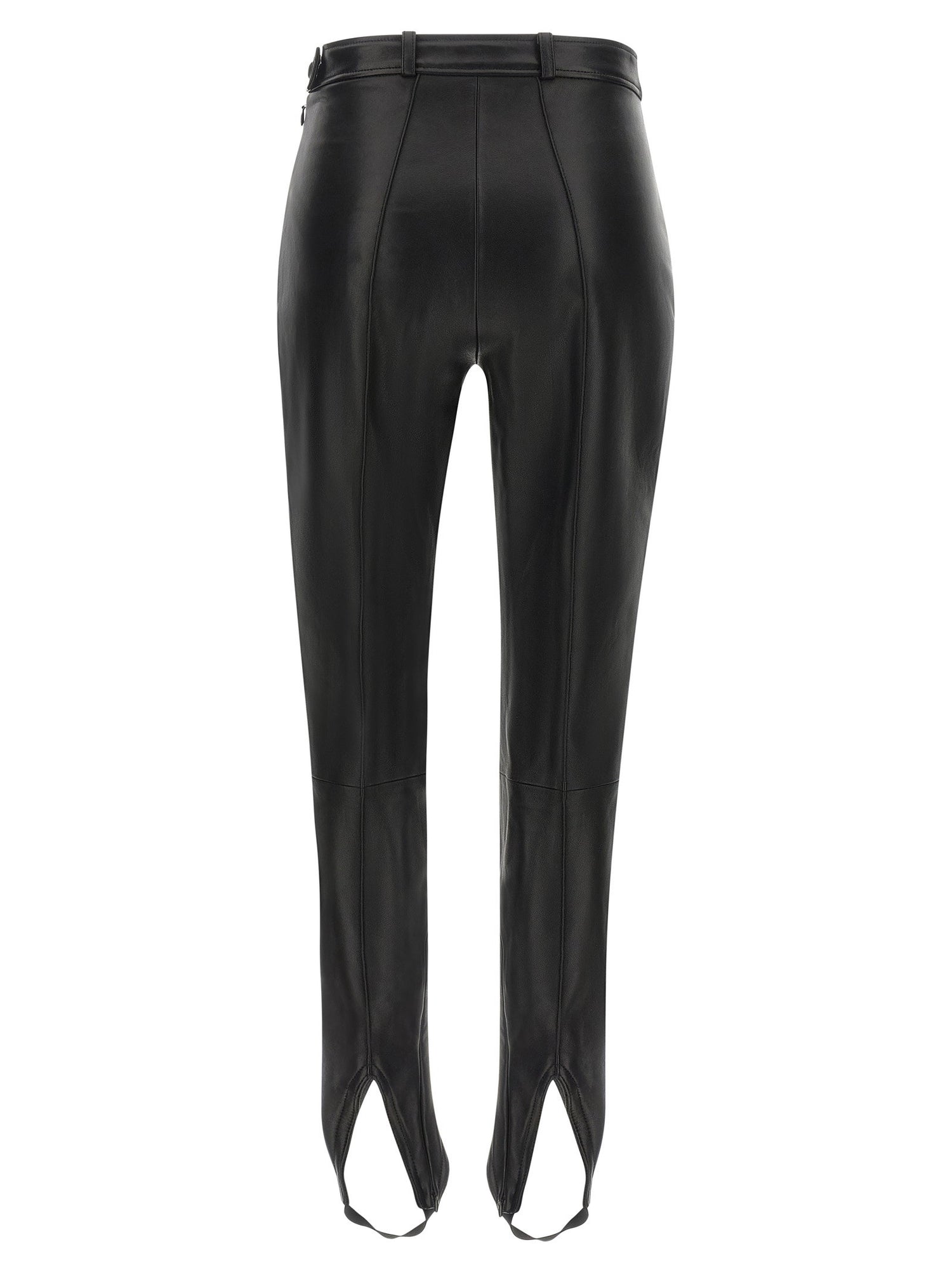 Balmain Leather Fuseau Black  