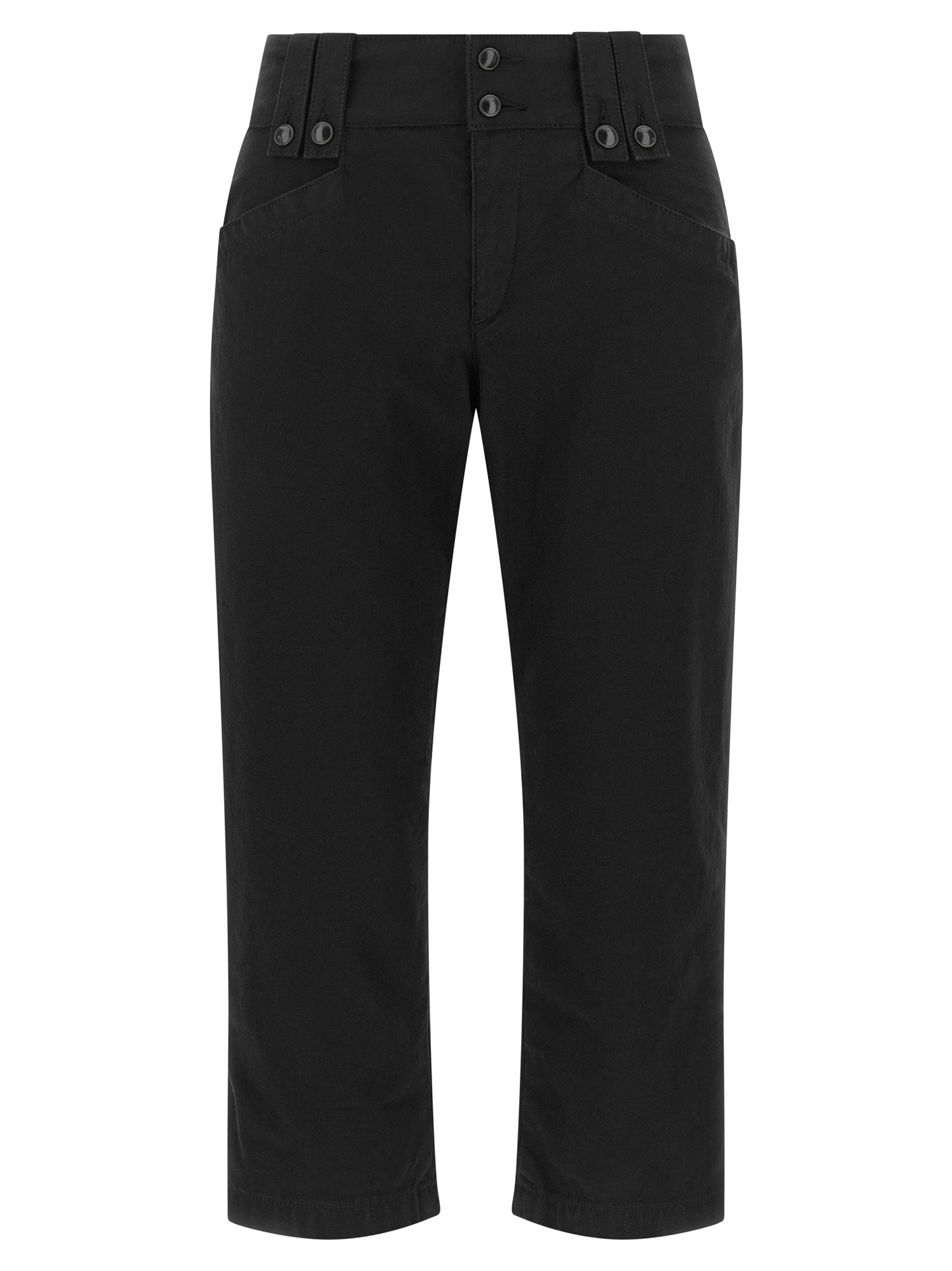 Isabel Marant Capri Berna Pants With Buttons Black  
