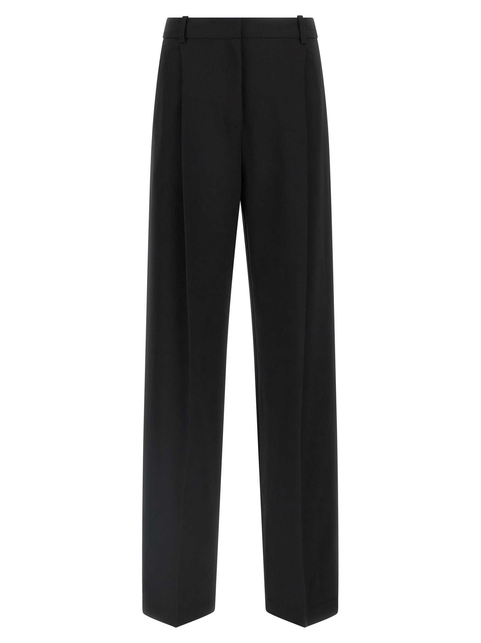 Elisabetta Franchi Fluid Cady Pants Black