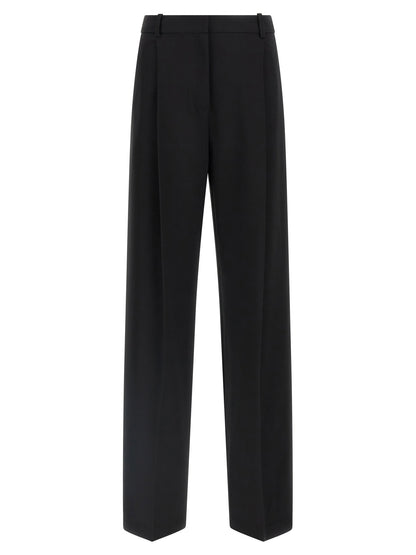 Elisabetta Franchi Fluid Cady Pants Black