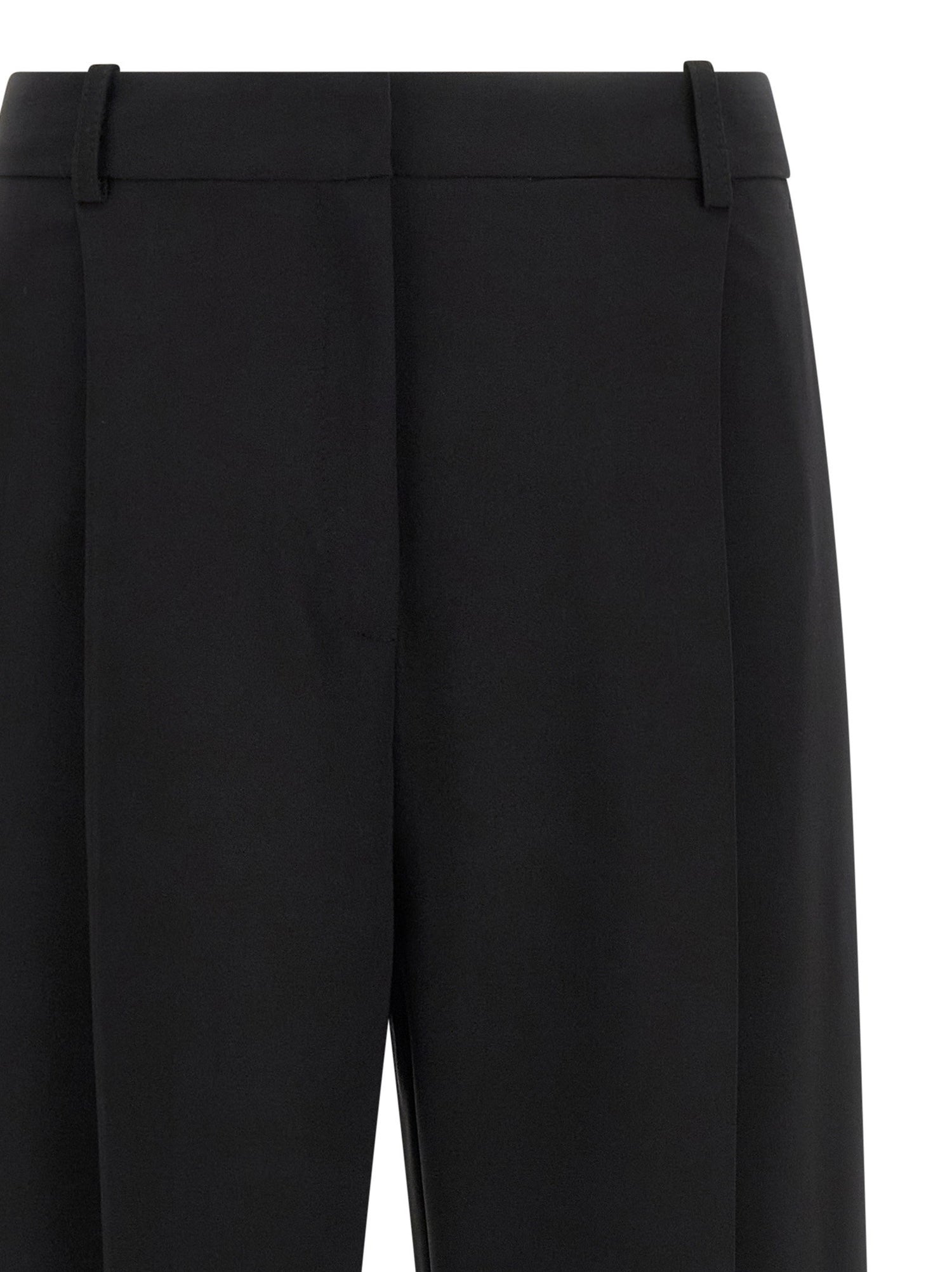 Elisabetta Franchi Fluid Cady Pants Black