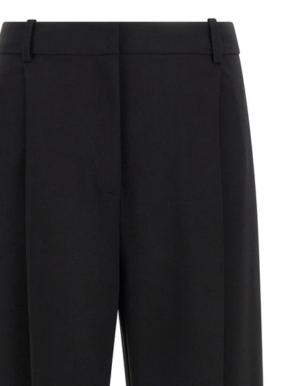 Elisabetta Franchi Fluid Cady Pants Black
