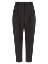 Elisabetta Franchi Stretch Satin Pants Black  