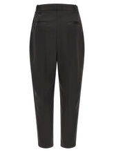Elisabetta Franchi Stretch Satin Pants Black  