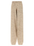 Fabiana Filippi Buttoned Yarn Pants Beige