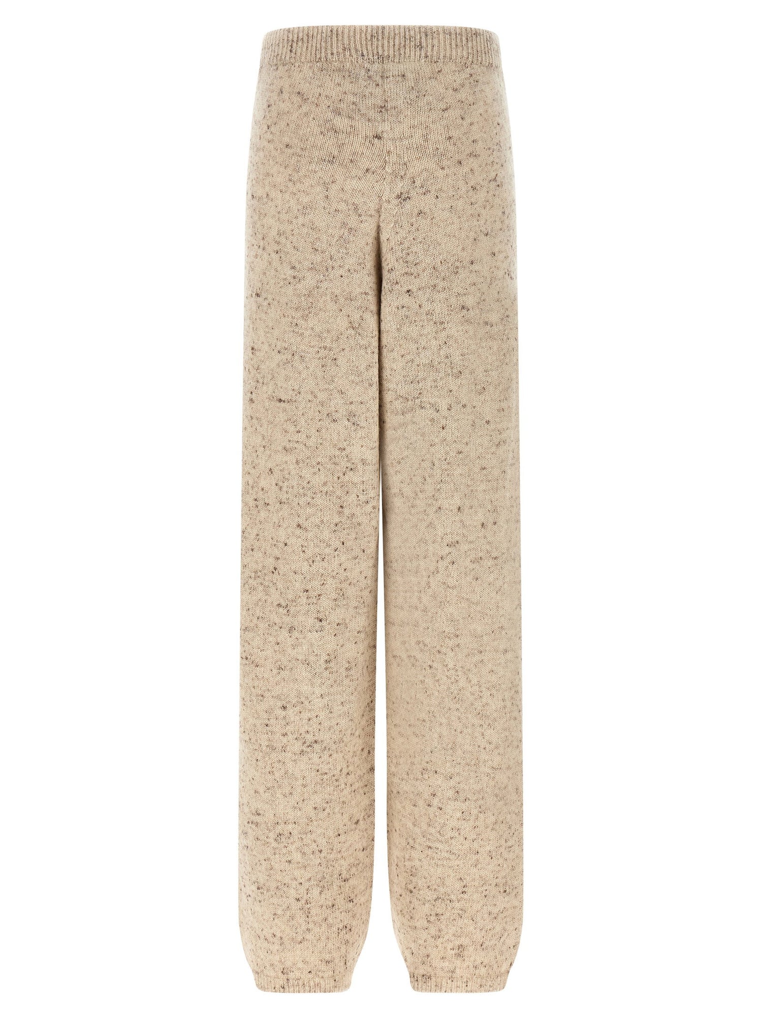 Fabiana Filippi Buttoned Yarn Pants Beige