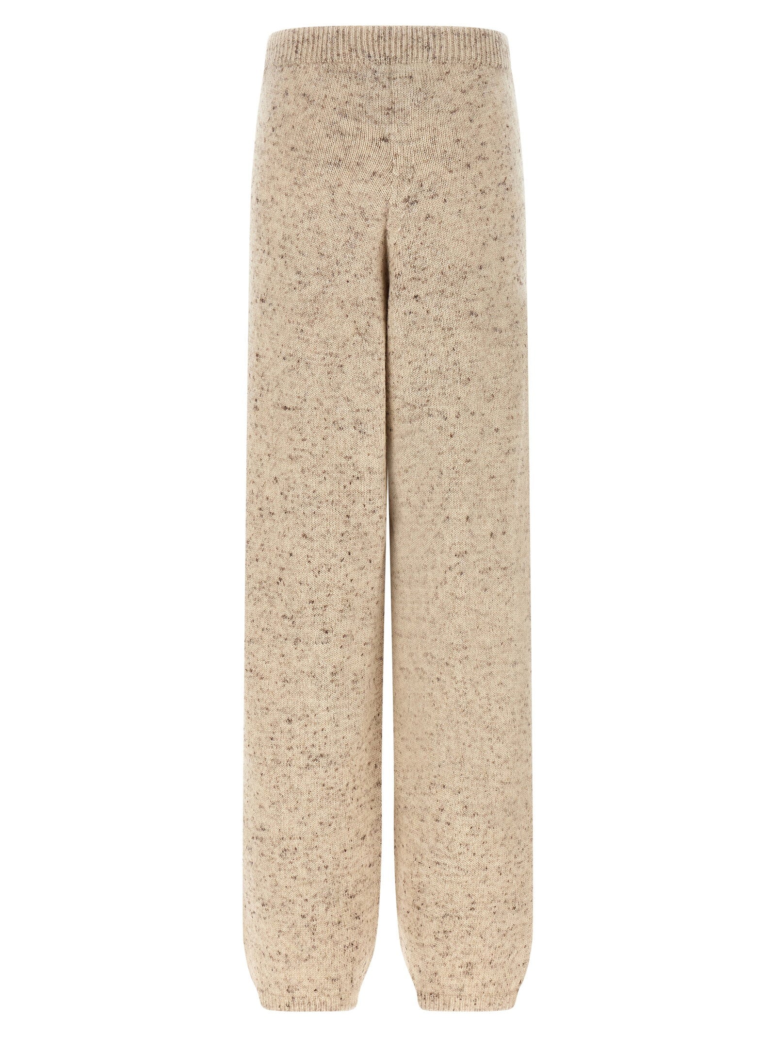 Fabiana Filippi Buttoned Yarn Pants Beige