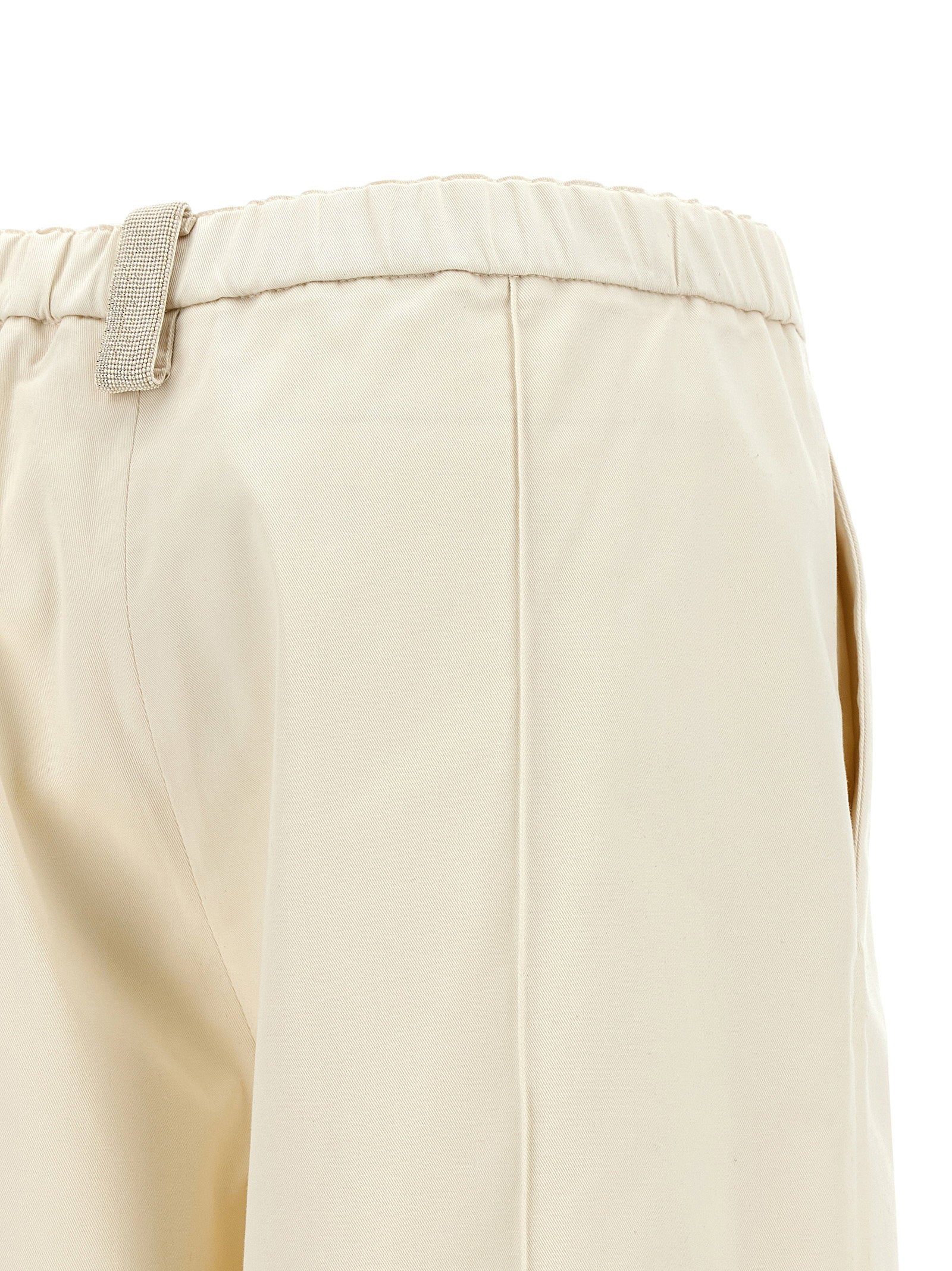 Fabiana Filippi Gabardine Pants Beige