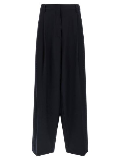 Fabiana Filippi Wide Range Of Trousers Blue