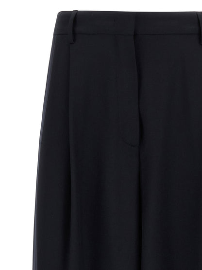 Fabiana Filippi Wide Range Of Trousers Blue