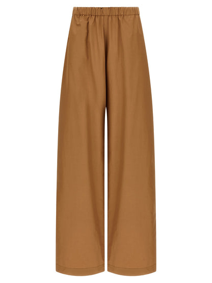 Fabiana Filippi Loose Leg Pants Brown