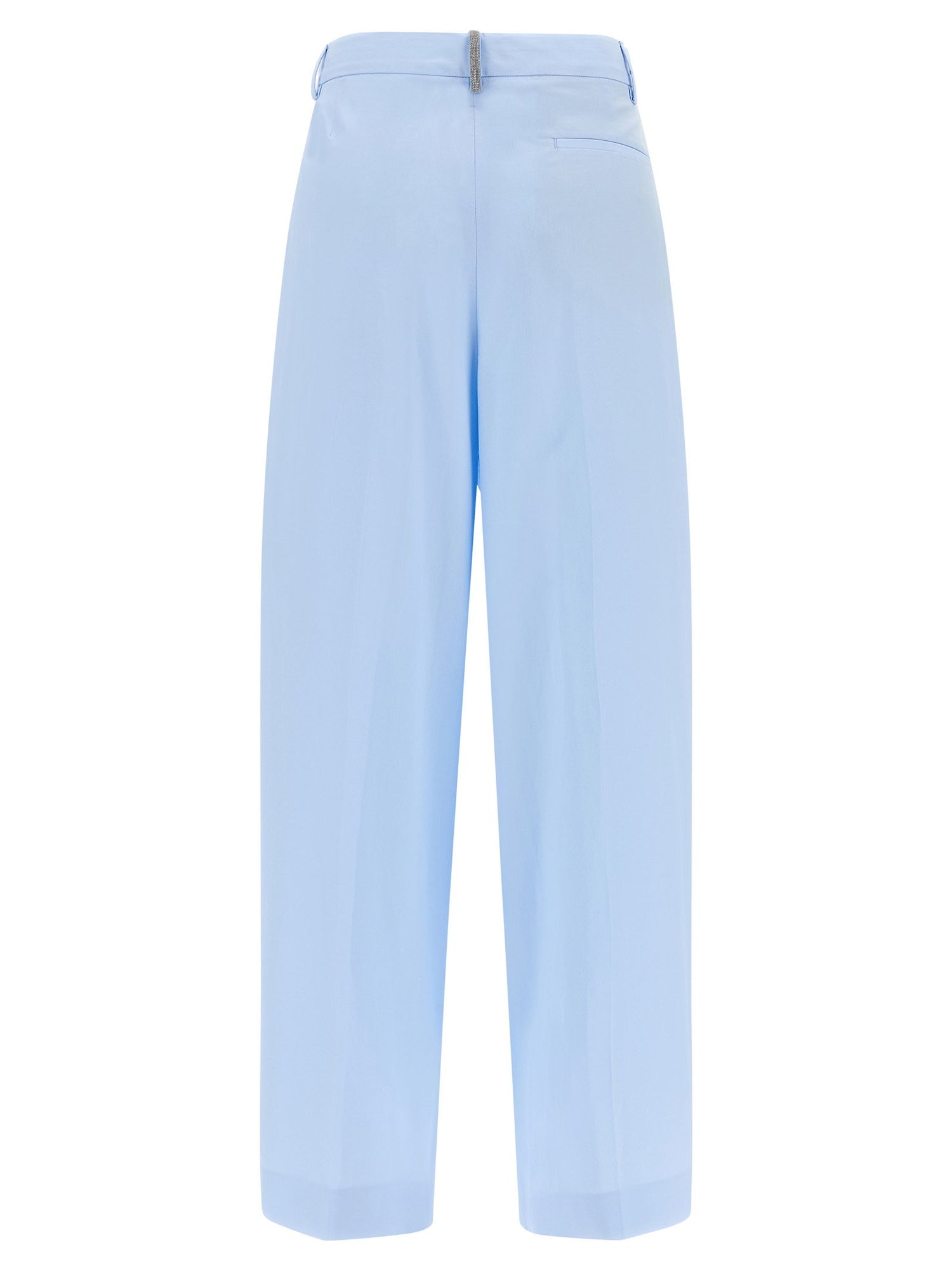 Fabiana Filippi Filo Diamante Pants Light blue