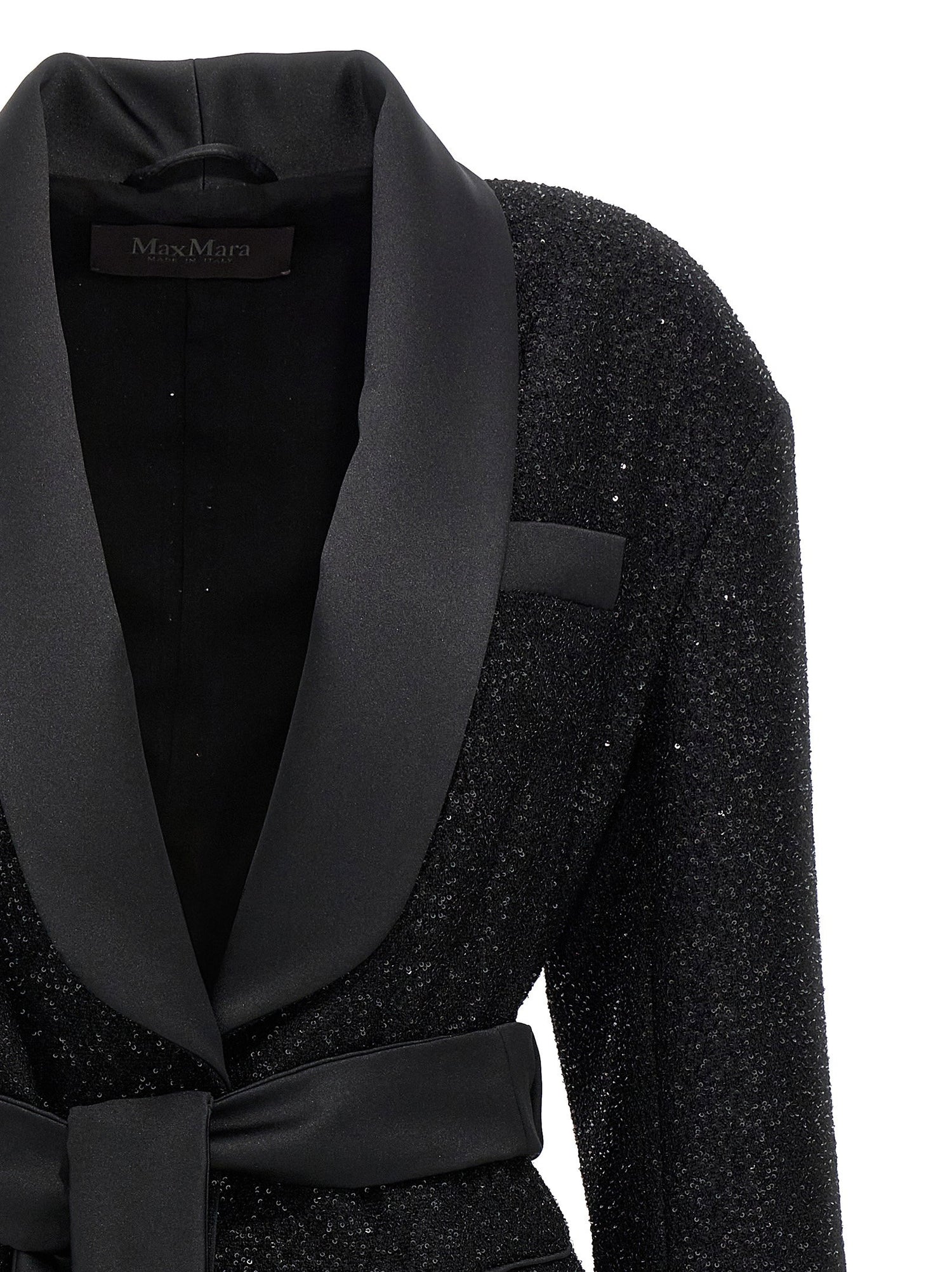 Max Mara Pau Blazer Black