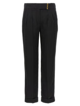 Tom Ford Metal Bar Detail Trousers Black