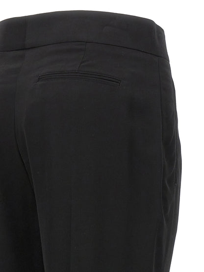 Tom Ford Metal Bar Detail Trousers Black