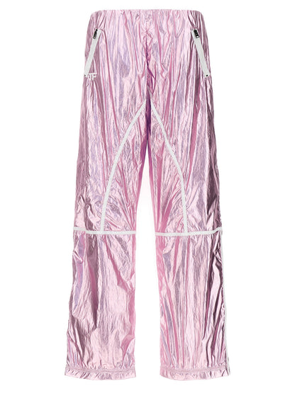 Tom Ford Laminated Track Pants Pink