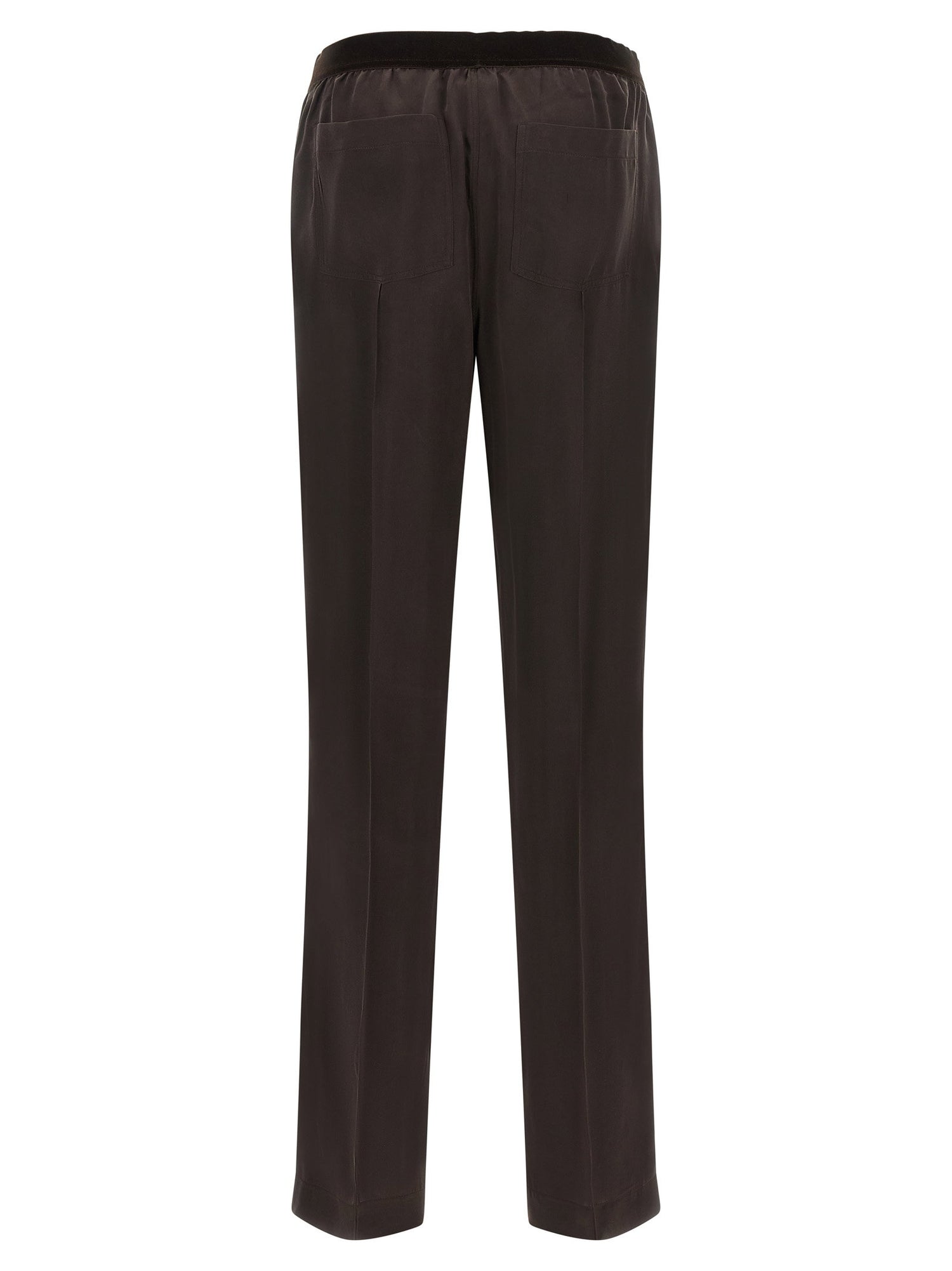 Tom Ford Silk Pants Brown