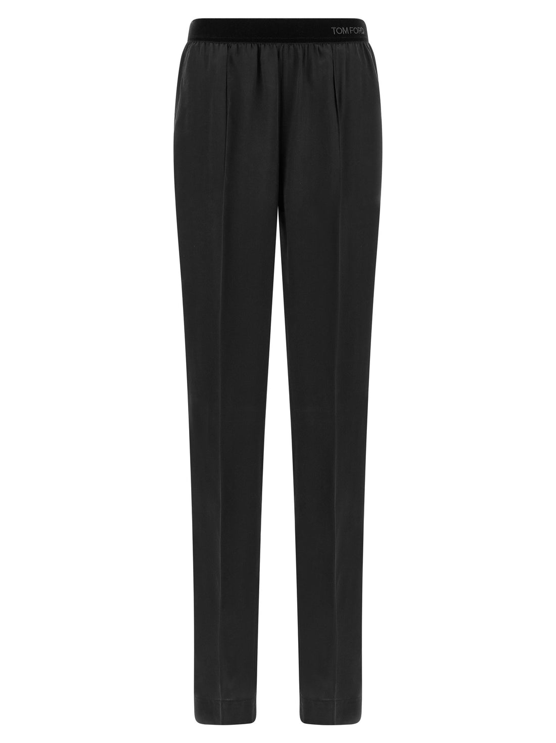 Tom Ford Silk Pants Black