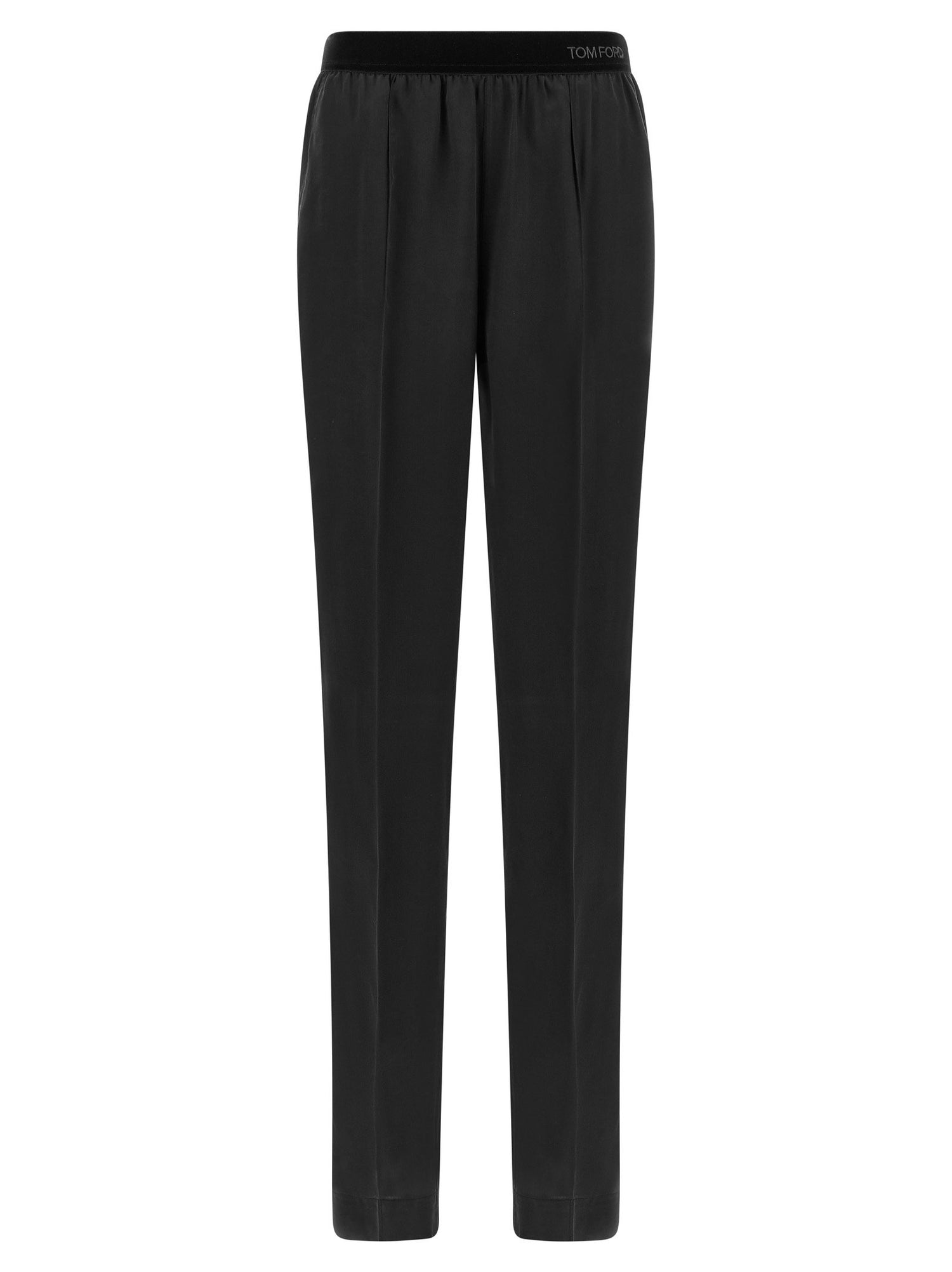 Tom Ford Silk Pants Black