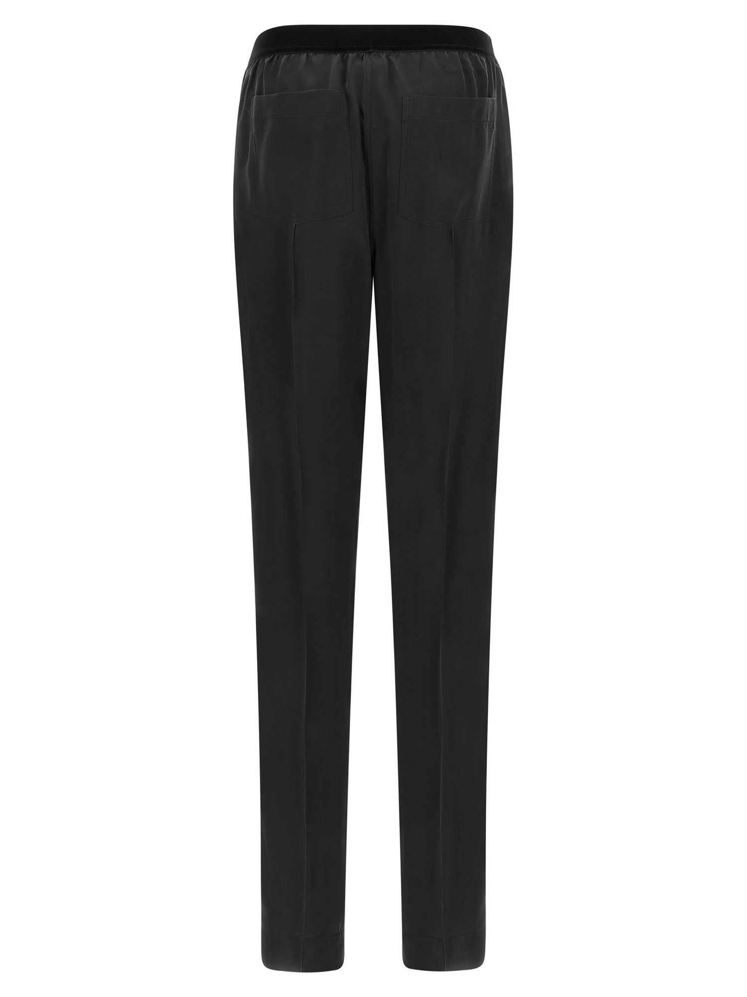 Tom Ford Silk Pants Black