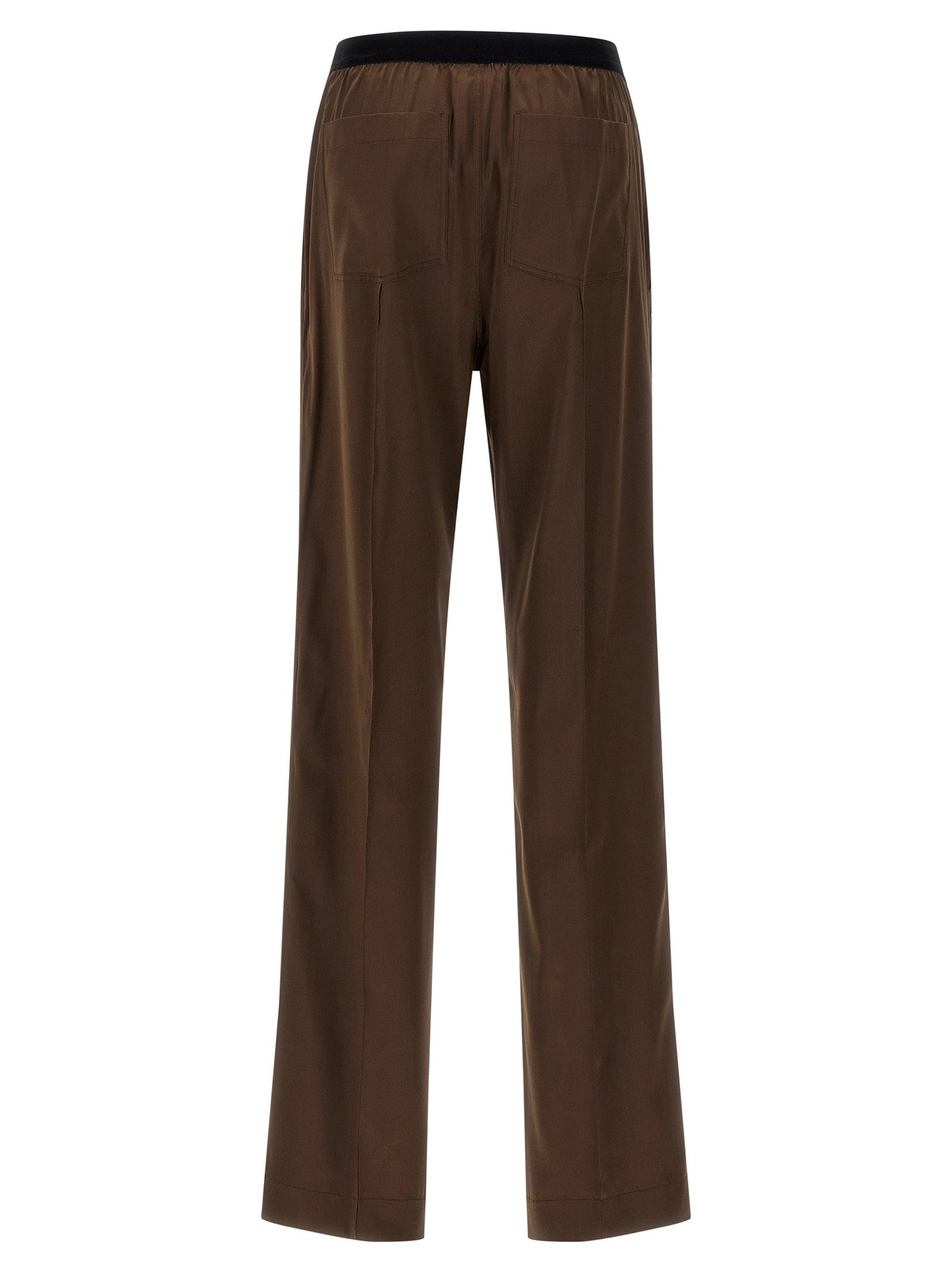 Tom Ford Silk Pants Brown