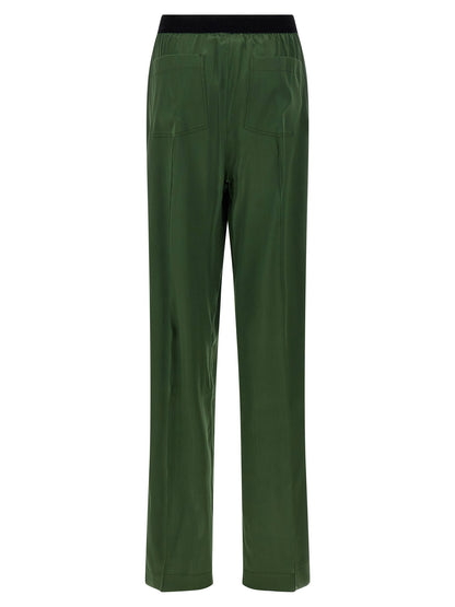 Tom Ford Silk Pants Green