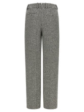 Tom Ford Houndstooth Pattern Pants White/black