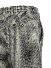 Tom Ford Houndstooth Pattern Pants White/black