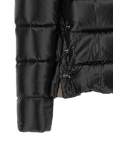 Herno Wide Neck Down Jacket Black  