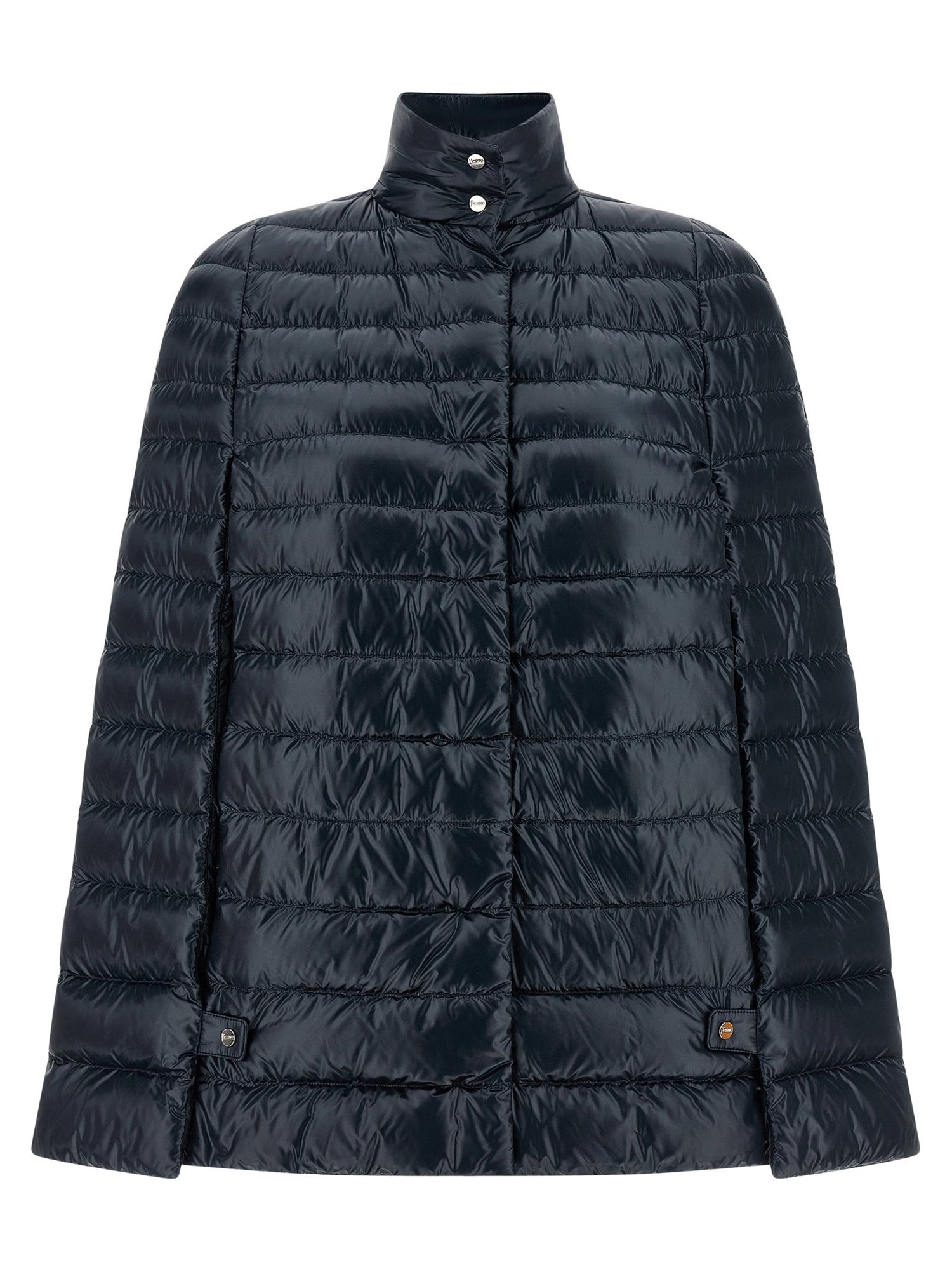 Herno Cape Down Jacket Blue