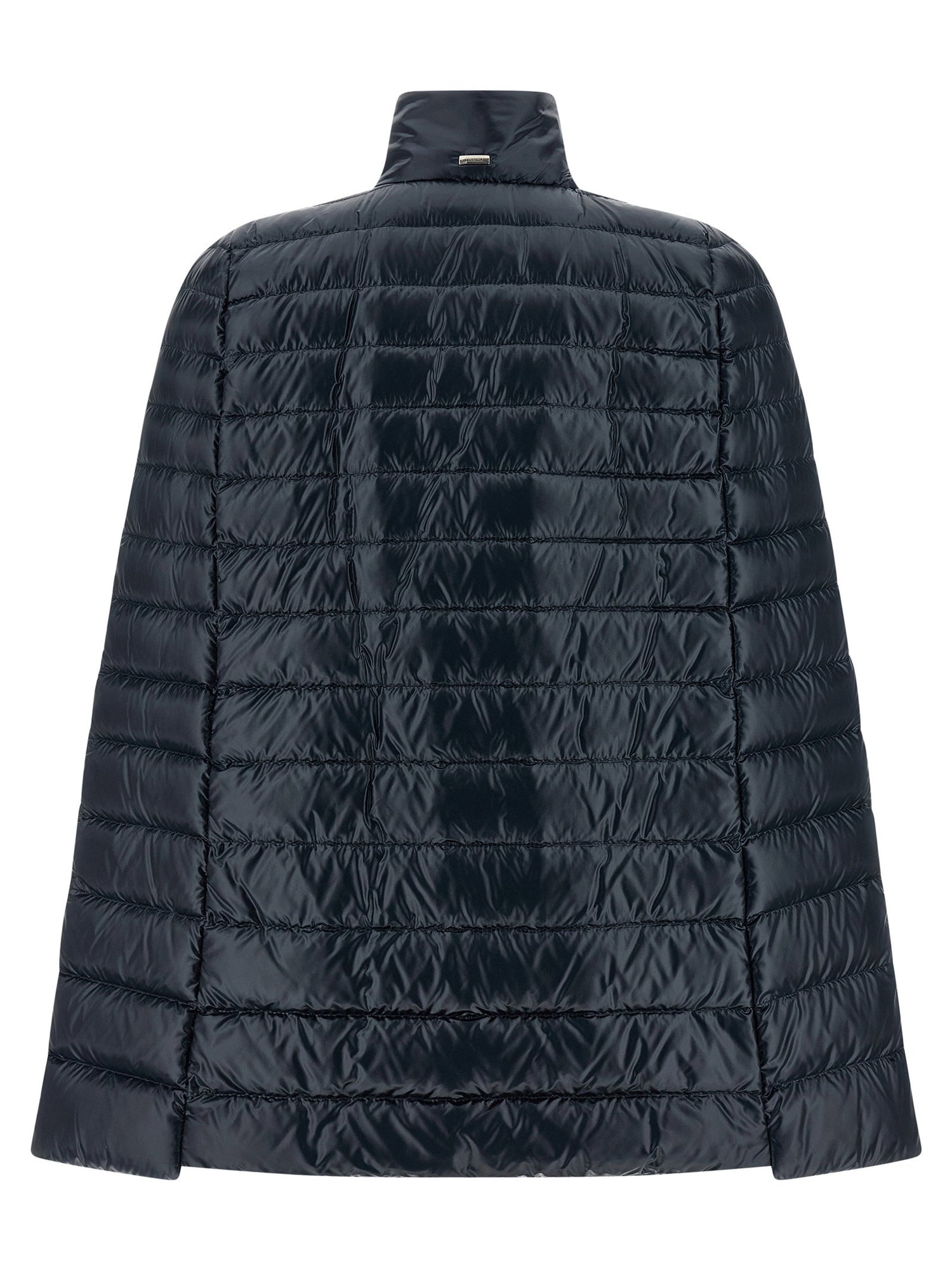 Herno Cape Down Jacket Blue