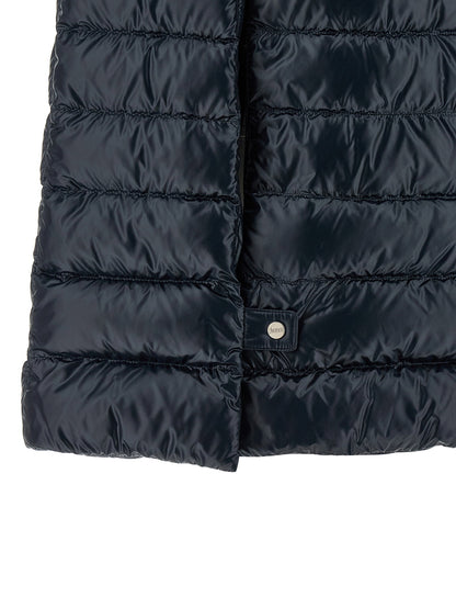 Herno Cape Down Jacket Blue