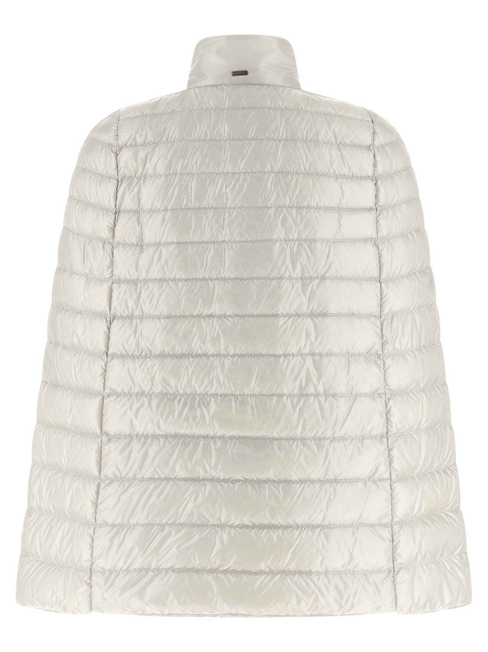 Herno Cape Down Jacket Gray