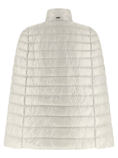 Herno Cape Down Jacket Gray