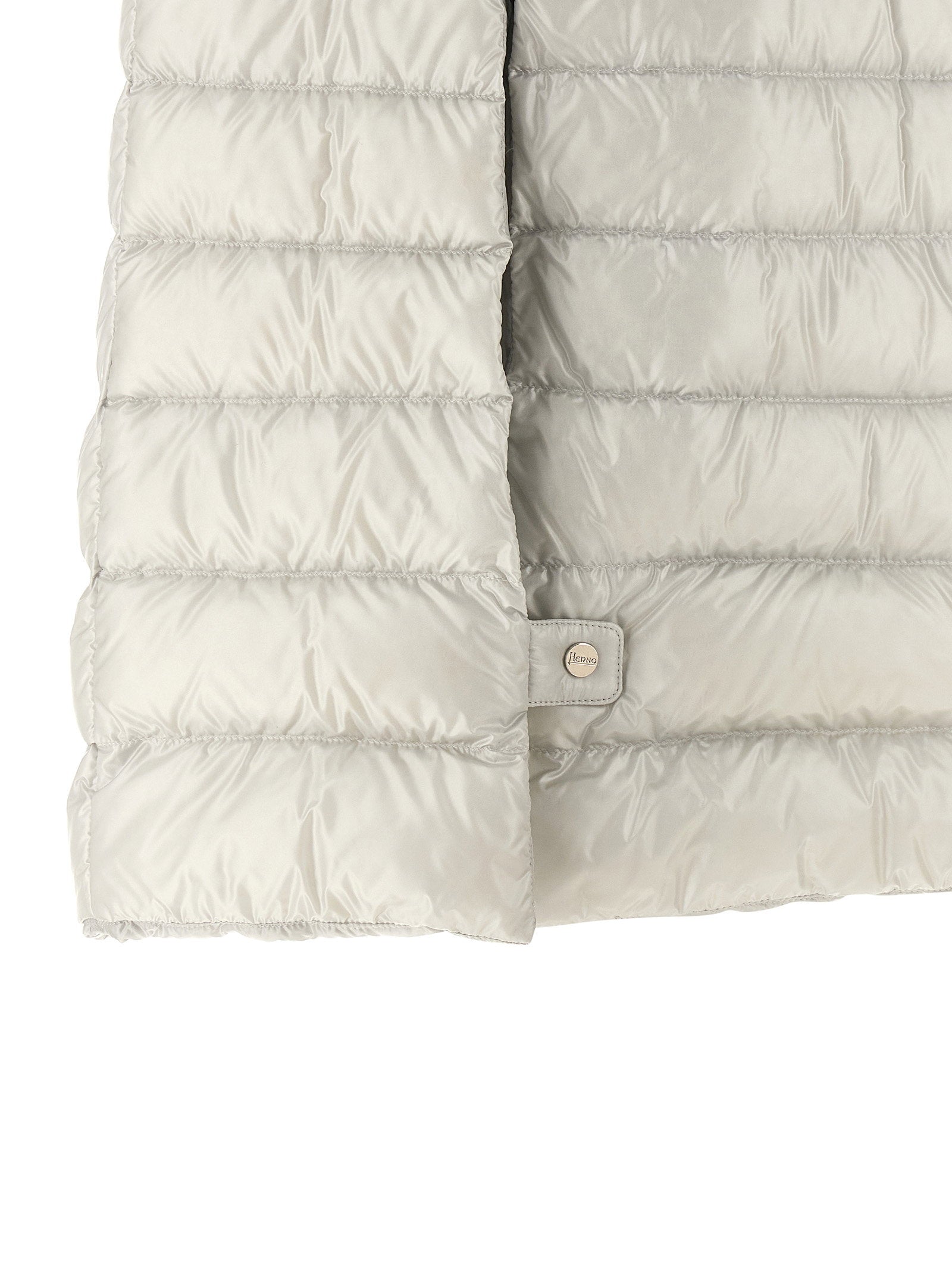 Herno Cape Down Jacket Gray