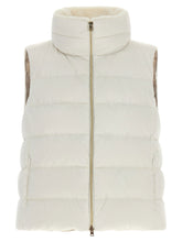 Herno Technical Satin Vest White