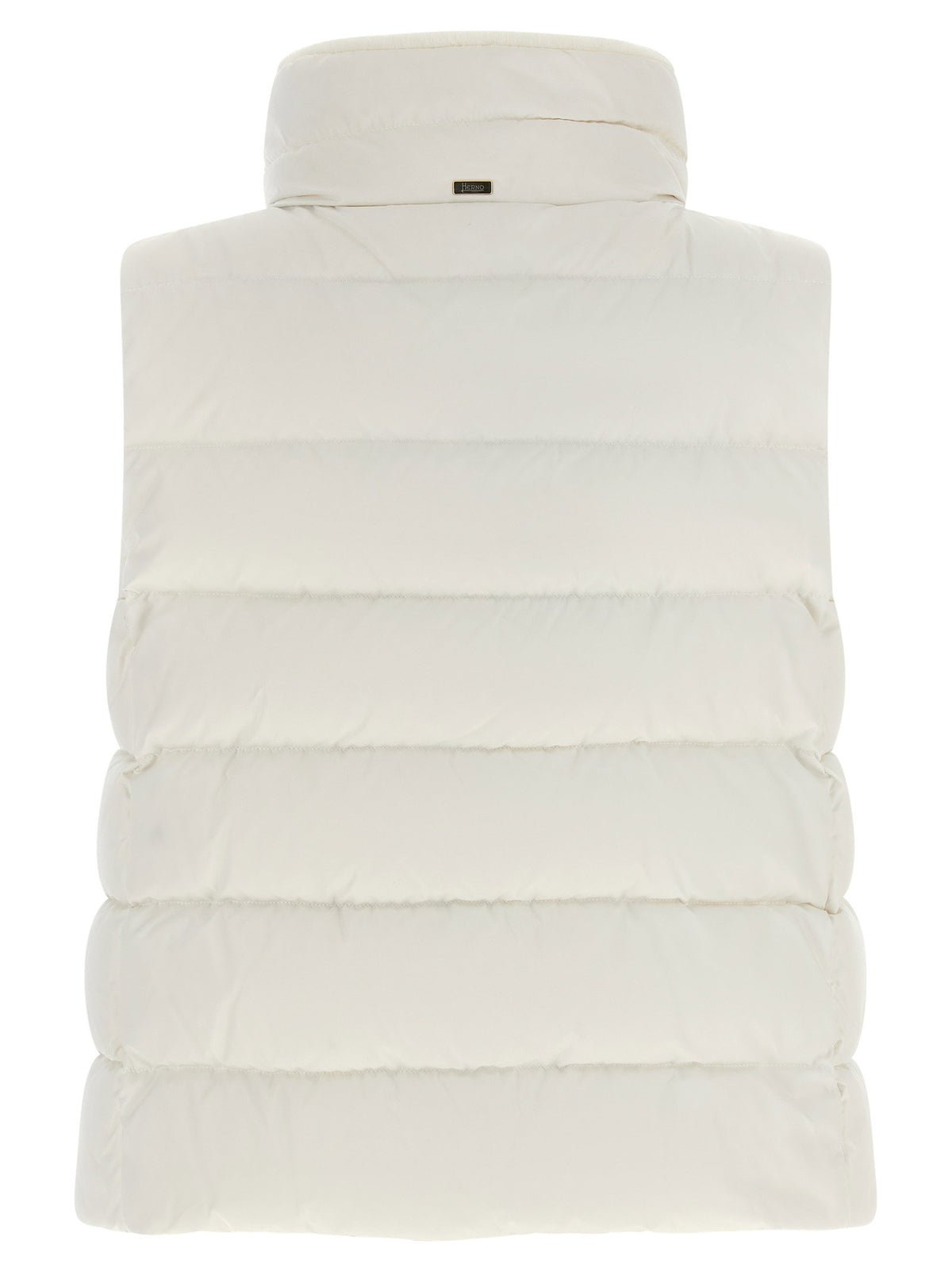 Herno Technical Satin Vest White