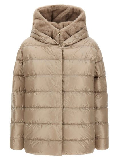 Herno Fusciacca Down Jacket Beige