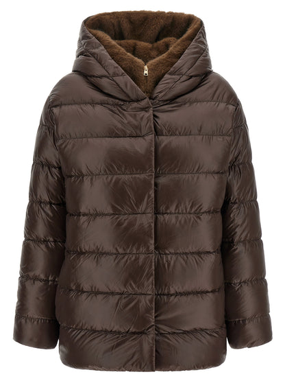 Herno Fusciacca Down Jacket Brown