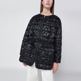 HERNO Black Quilted Ripstop Laminar Jacket Black
